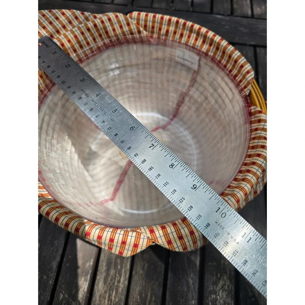 Longaberger Homestead Collection Club Edition Basket with Lid & Liner